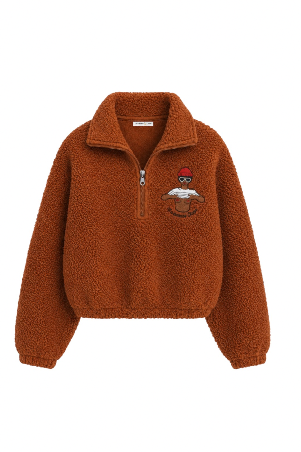 Sherpa Camille terracotta