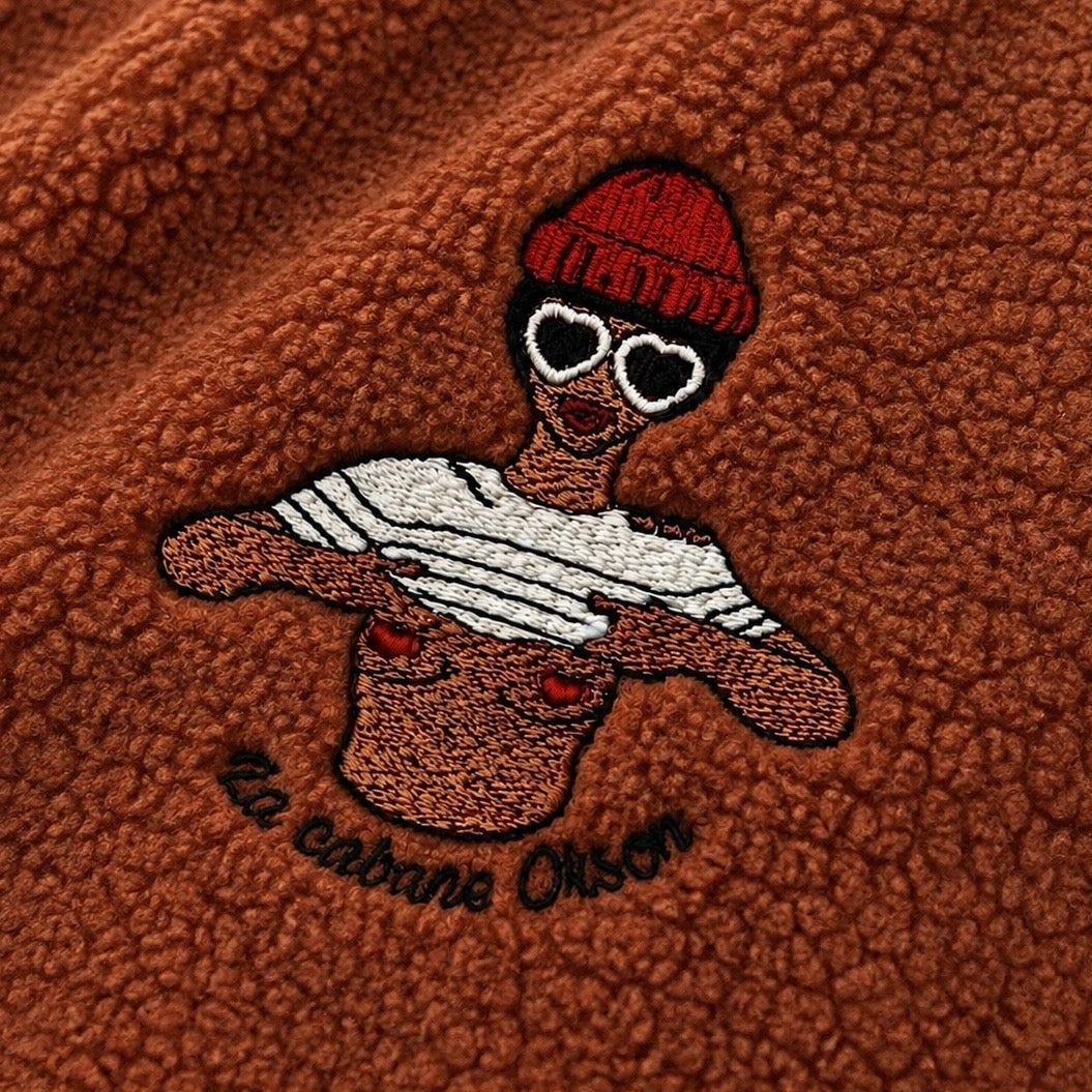 Sherpa Camille terracotta