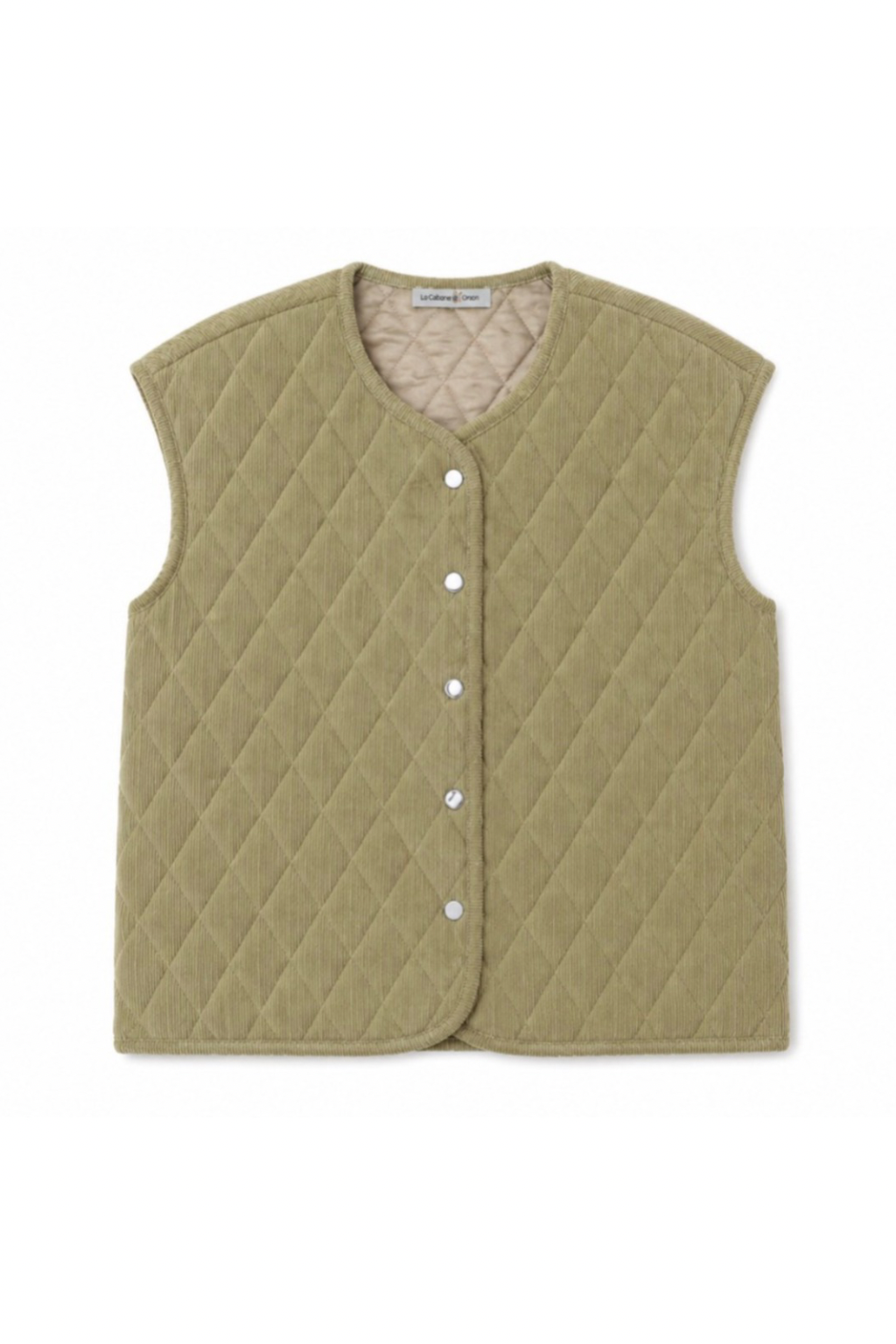 Gilet Glamour beige